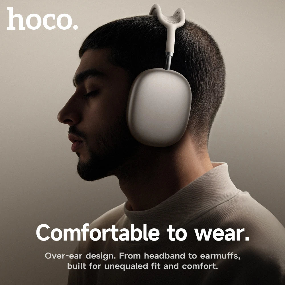 HOCO W65 Plus ANC Wireless Over-Ear Bluetooth Headphones