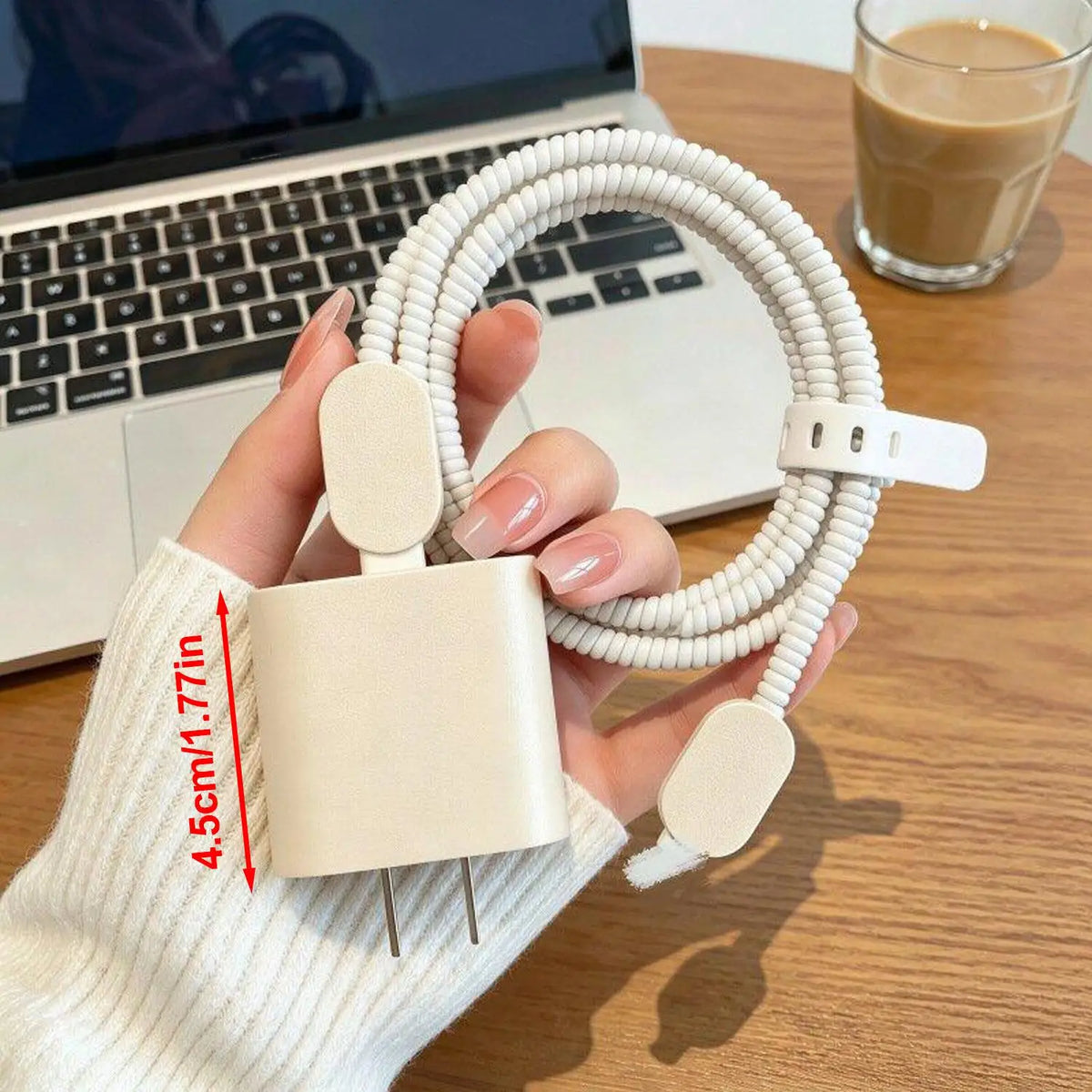 18W/20W Phone Charger Protector and Cable Winder for iPhone