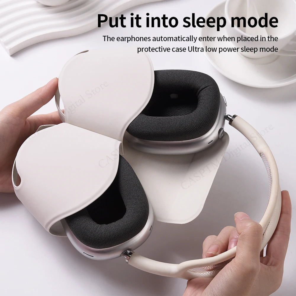Waterproof PU Leather Protective Case for AirPods Max