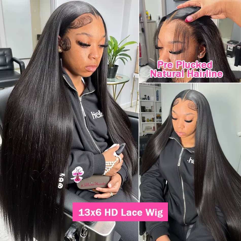 Vietnamese Bone Straight 13x4/13x6 Glueless Lace Front Human Hair Wig