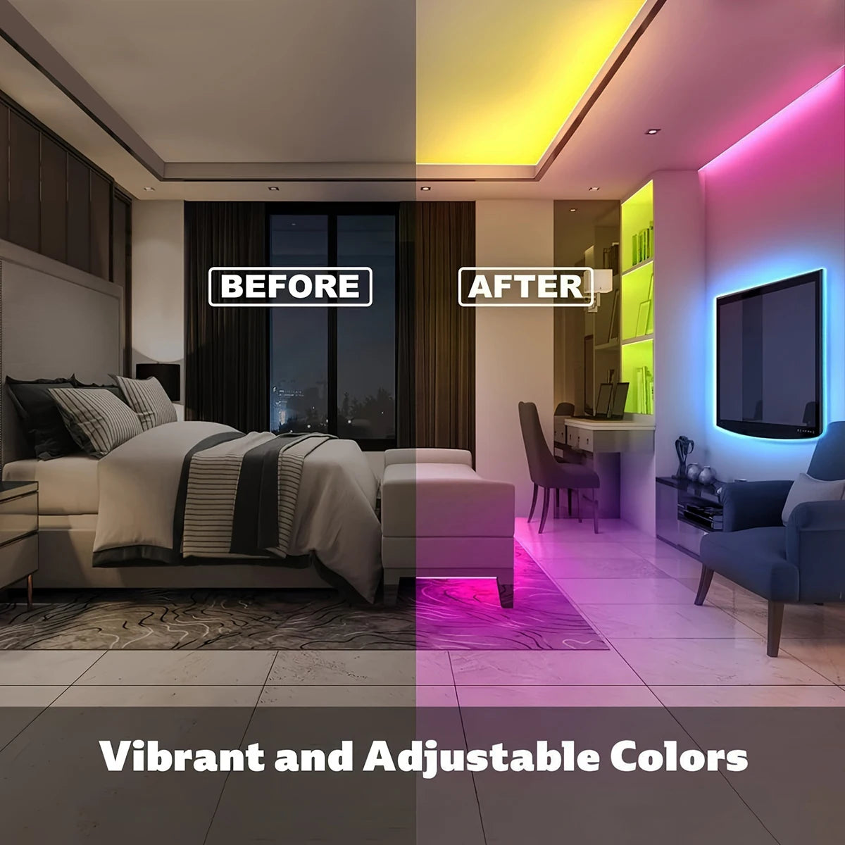 RGB Led Strip Lights with Remote Control Luces Led Room Light USB Flexible Ribbon for Room Decoration TV Backlight Diode Tape