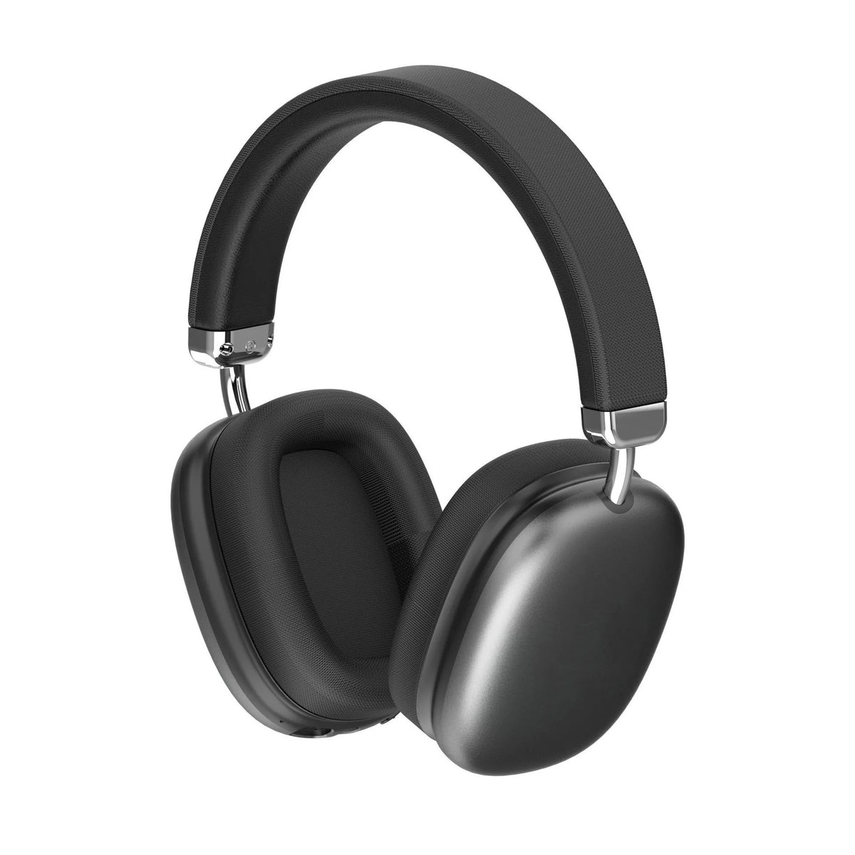 Wireless Over-Ear Fabric Headband Headphones with Noise Cancelling