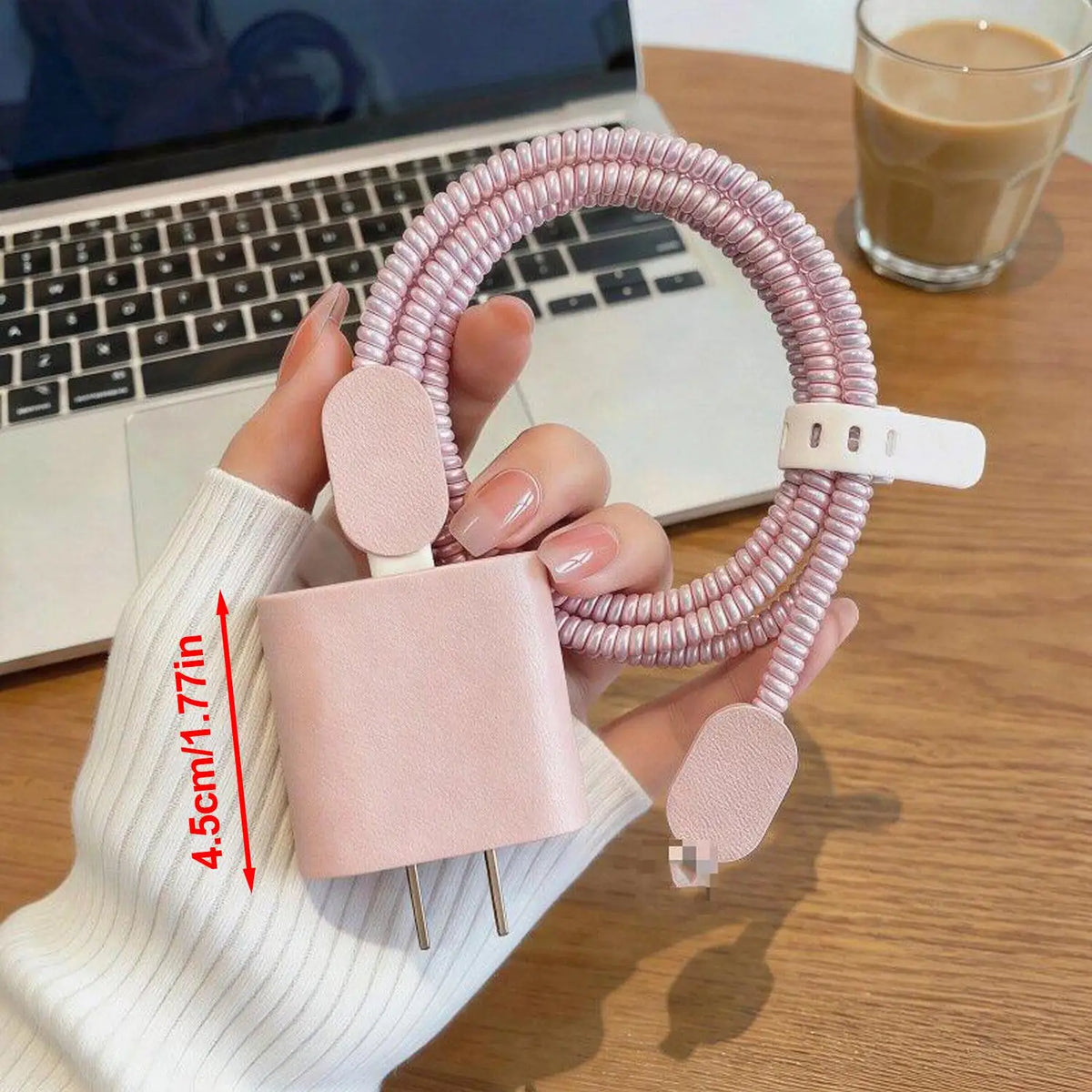 18W/20W Phone Charger Protector and Cable Winder for iPhone