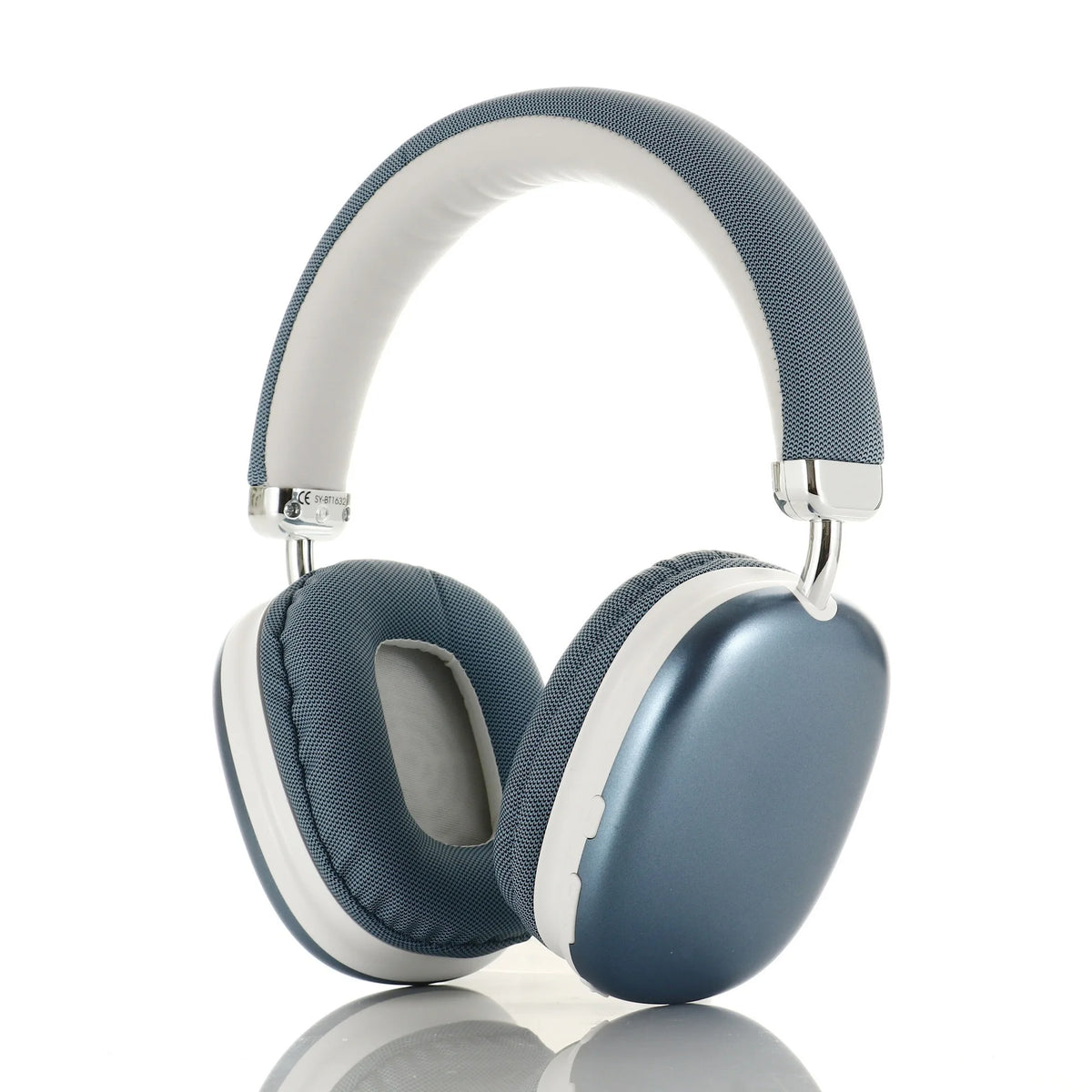 Wireless Over-Ear Fabric Headband Headphones with Noise Cancelling