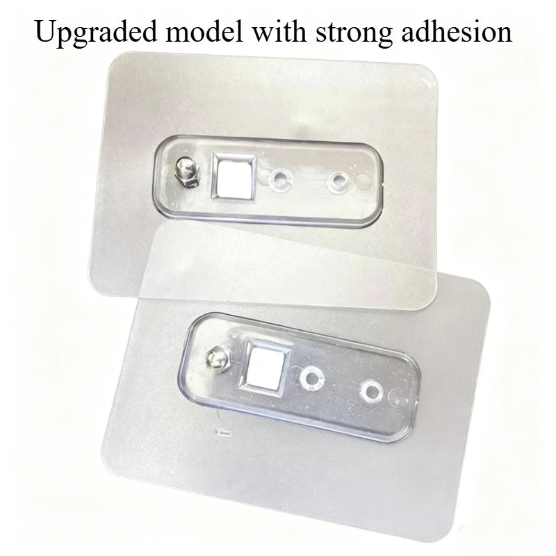 Adhesive No-Drill Bathroom Shower Caddy and Towel Holder Shelf