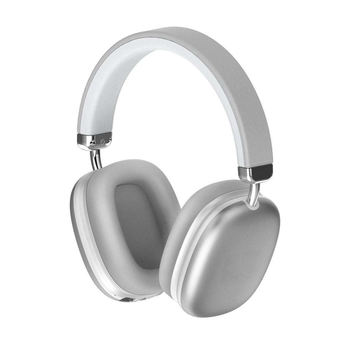 Wireless Over-Ear Fabric Headband Headphones with Noise Cancelling