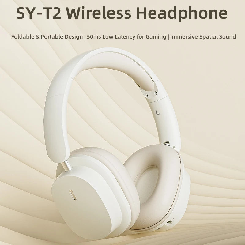 SY-T2 Wireless Bluetooth Noise Reduction Gaming Headphones with Microphone