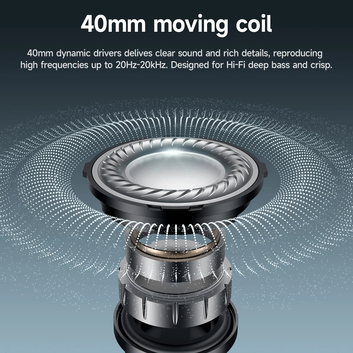 HOCO W65 Plus ANC Wireless Over-Ear Bluetooth Headphones