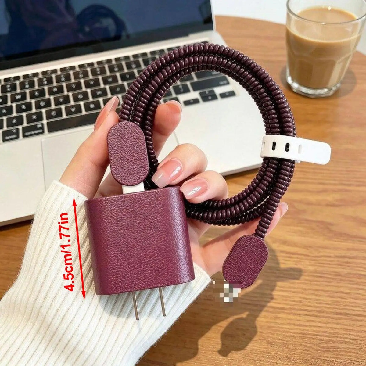 18W/20W Phone Charger Protector and Cable Winder for iPhone