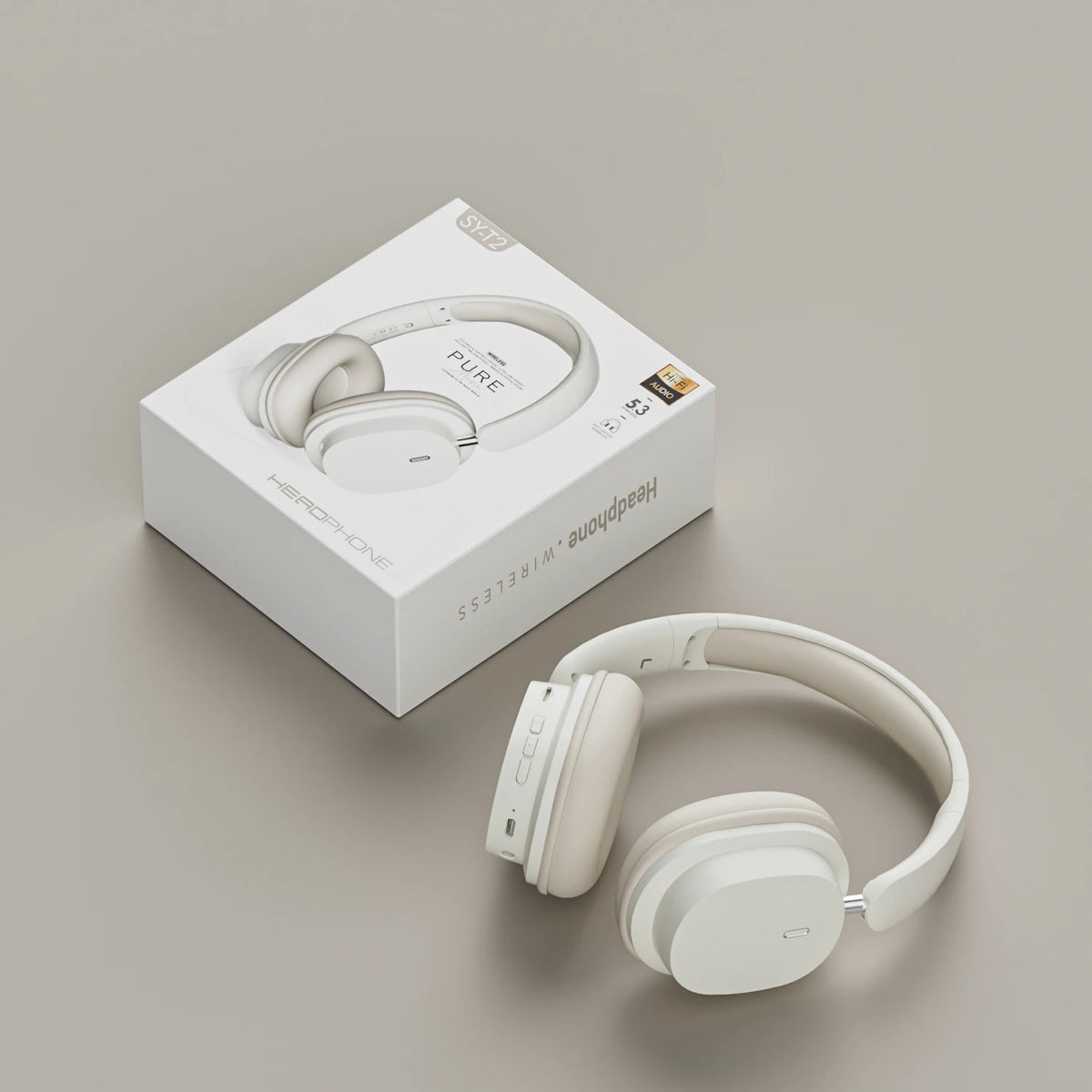 SY-T2 Wireless Bluetooth Noise Reduction Gaming Headphones with Microphone