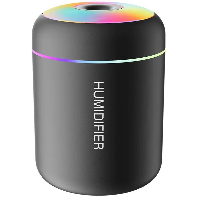 180ml Mini USB Electric Air Humidifier and Aroma Diffuser with Lights
