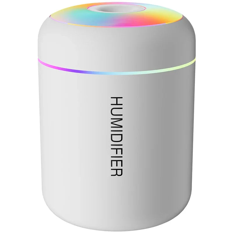 180ml Mini USB Electric Air Humidifier and Aroma Diffuser with Lights
