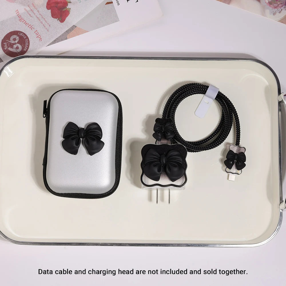 Portable Cable Protector and Storage Bag for iPhone 18W/20W Chargers