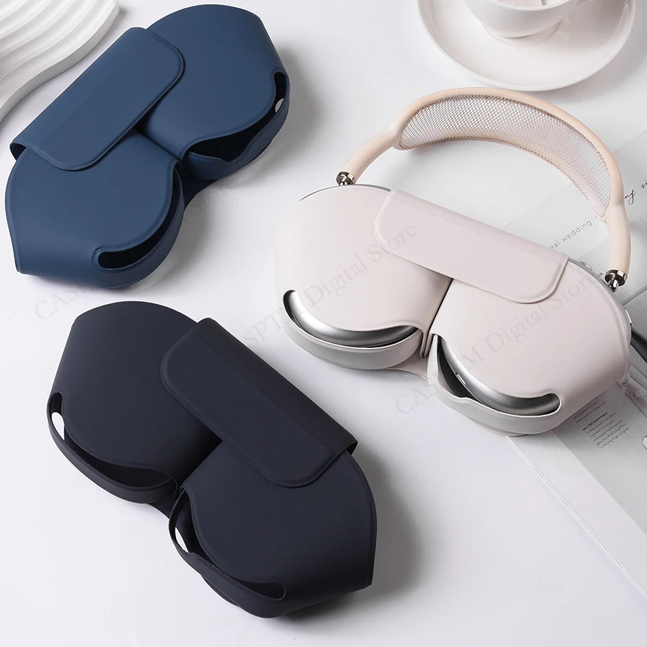 Waterproof PU Leather Protective Case for AirPods Max